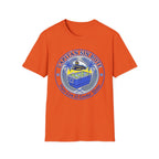 Capitán Sin Bote Retro Tropical Captain Design T-Shirt