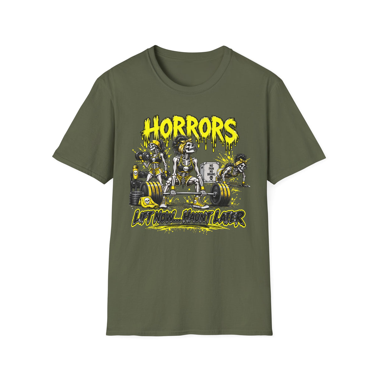 Horrors Deadlift Monster T-Shirt