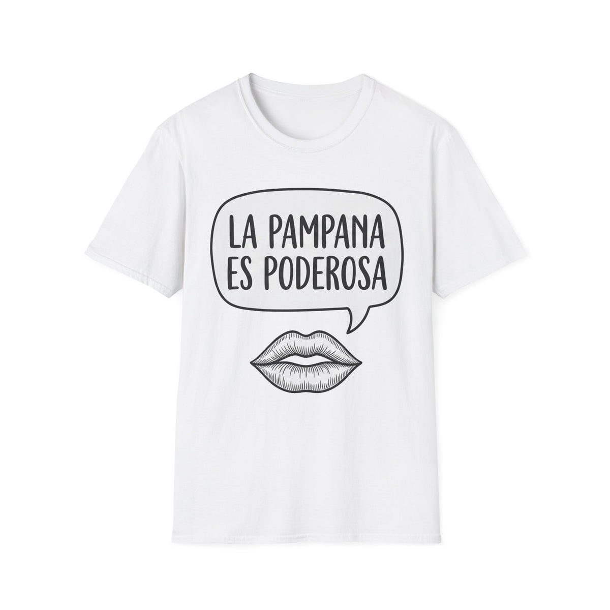 La Pampana Es Poderosa Spanish Slogan Graphic T-Shirt
