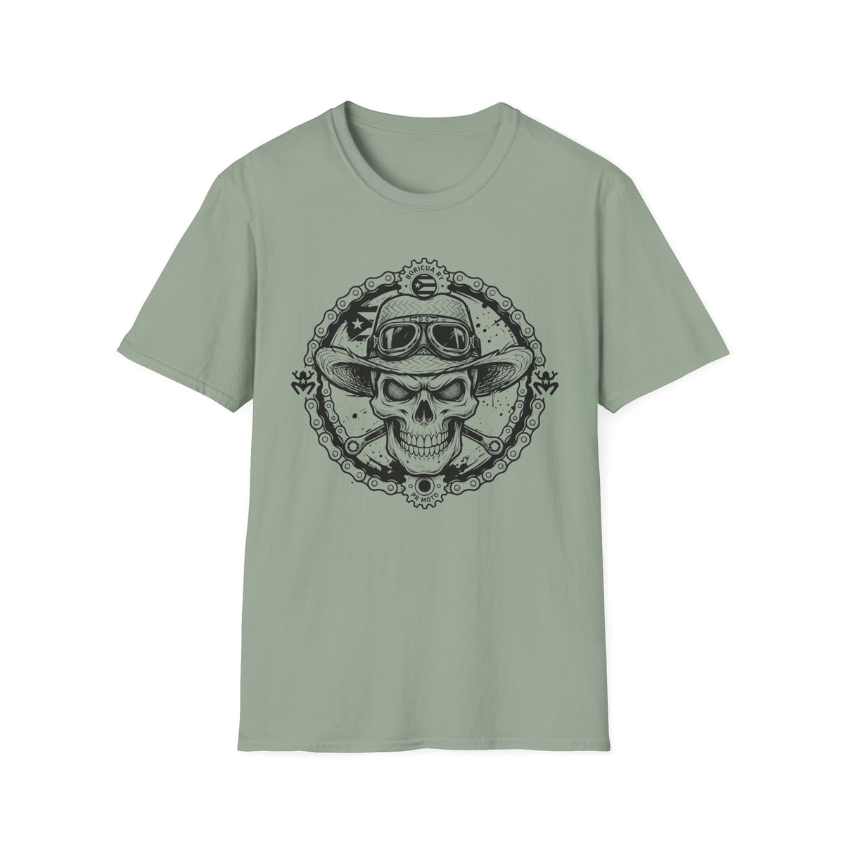 Skull Biker With Hat