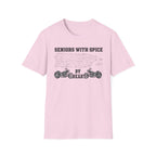 Seniors With Spice Motorcycle T‑Shirt