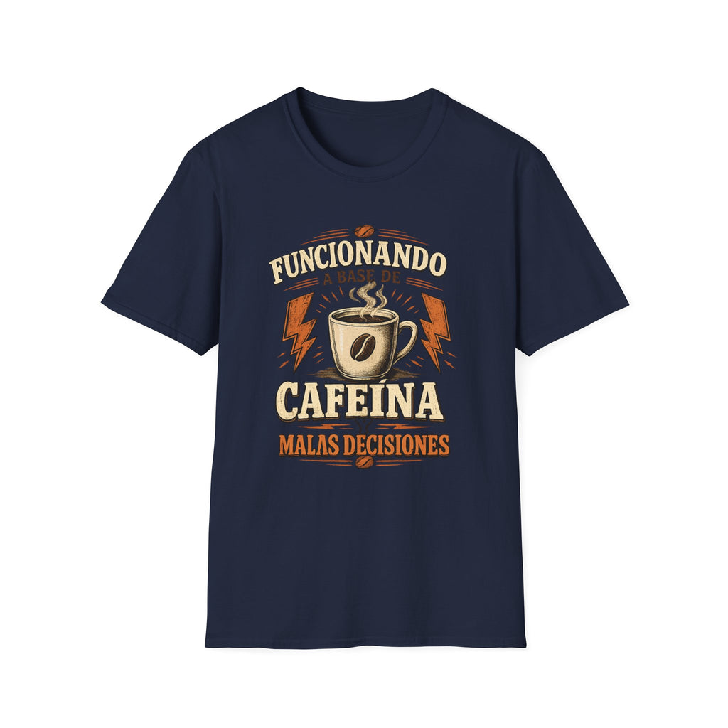 "Funcionando a Base de Cafeína" T-Shirt