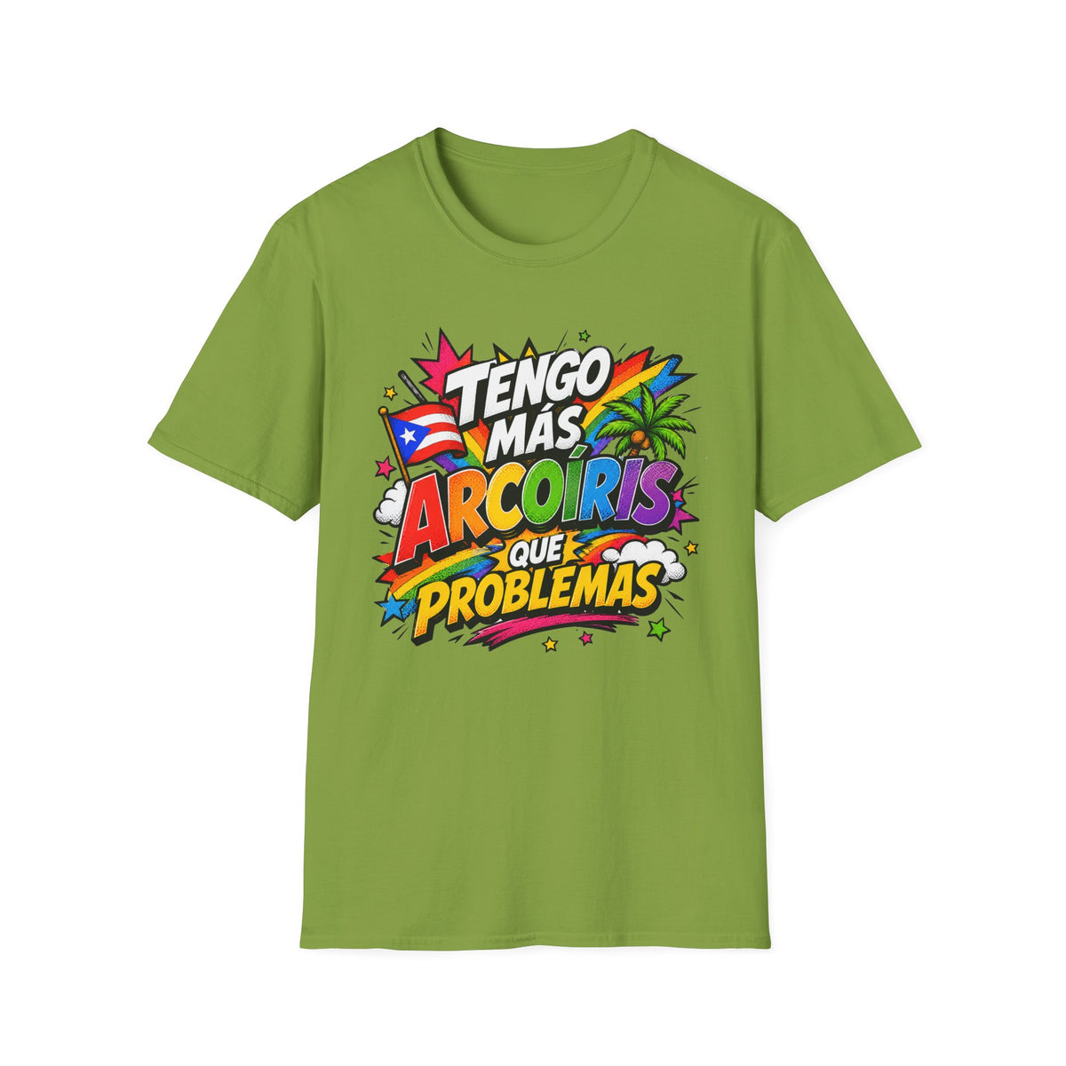 Tengo Mas Arcoiris Que Problemas T-Shirt