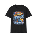 "Me Cago en el Frío" Puerto Rican Flame & Ice Graphic T-Shirt