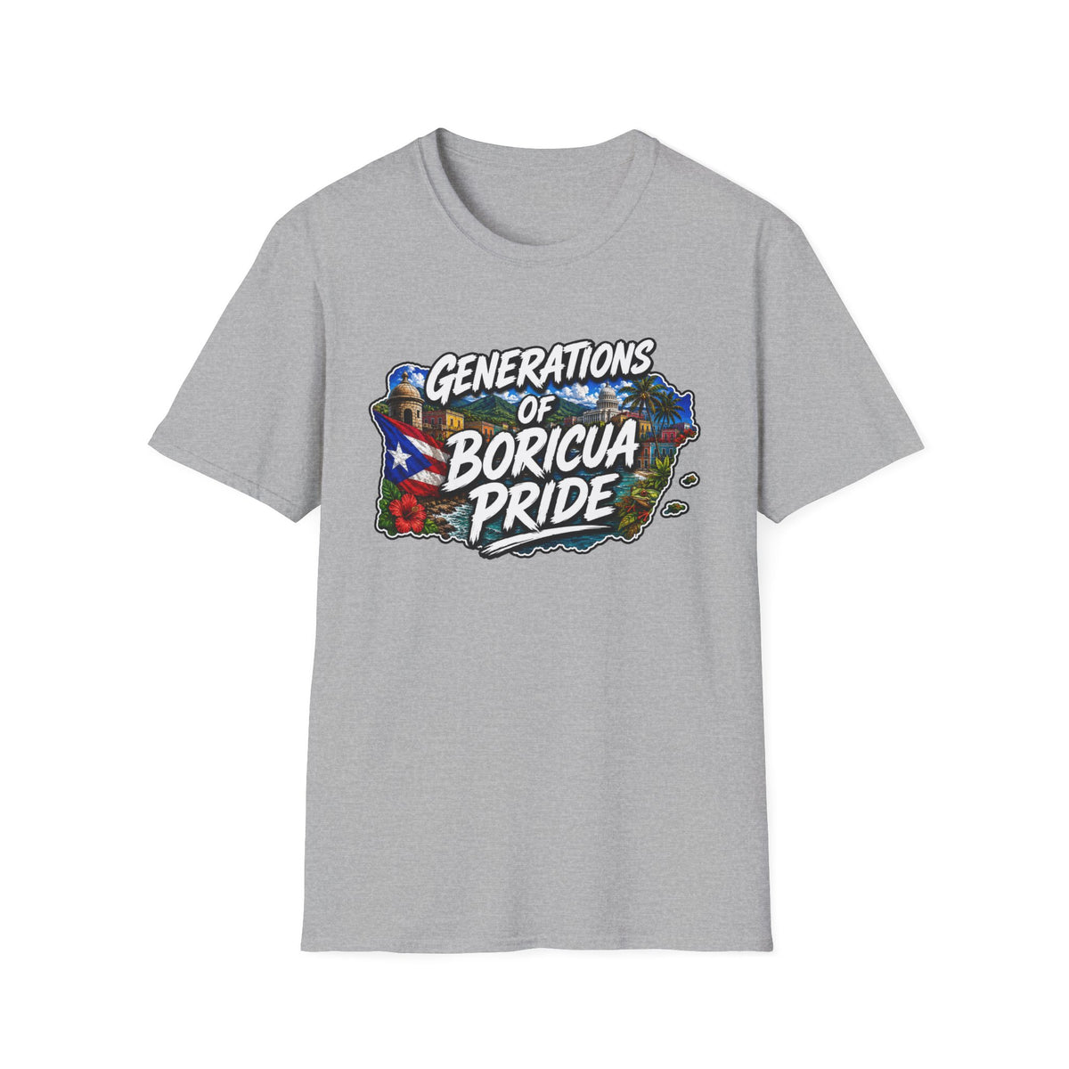Generations of Boricua Pride T-Shirt