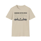 Seniors With Spice Motorcycle T‑Shirt