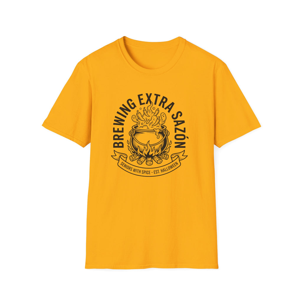 Brewing Extra Sazón Cooking Cauldron T-Shirt
