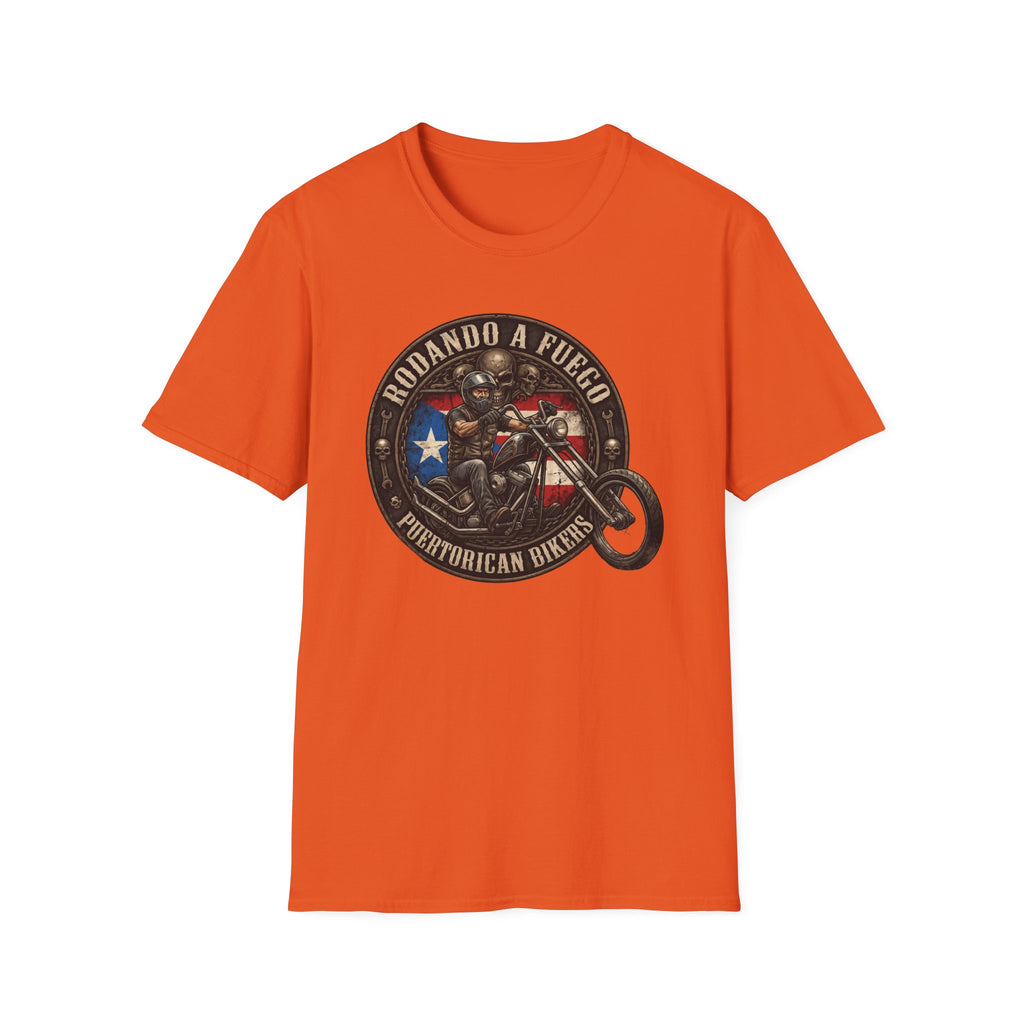 Rodando a Fuego Motorcycle T‑Shirt