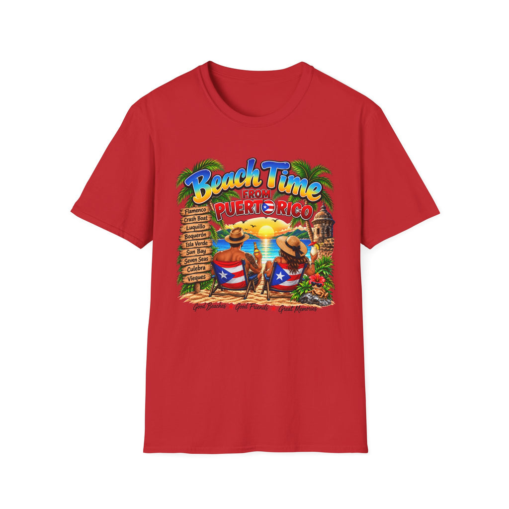 Beach Time From Puerto Rico 1 T-Shirt