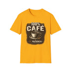 100% Cafe 5% Paciencia T-Shirt