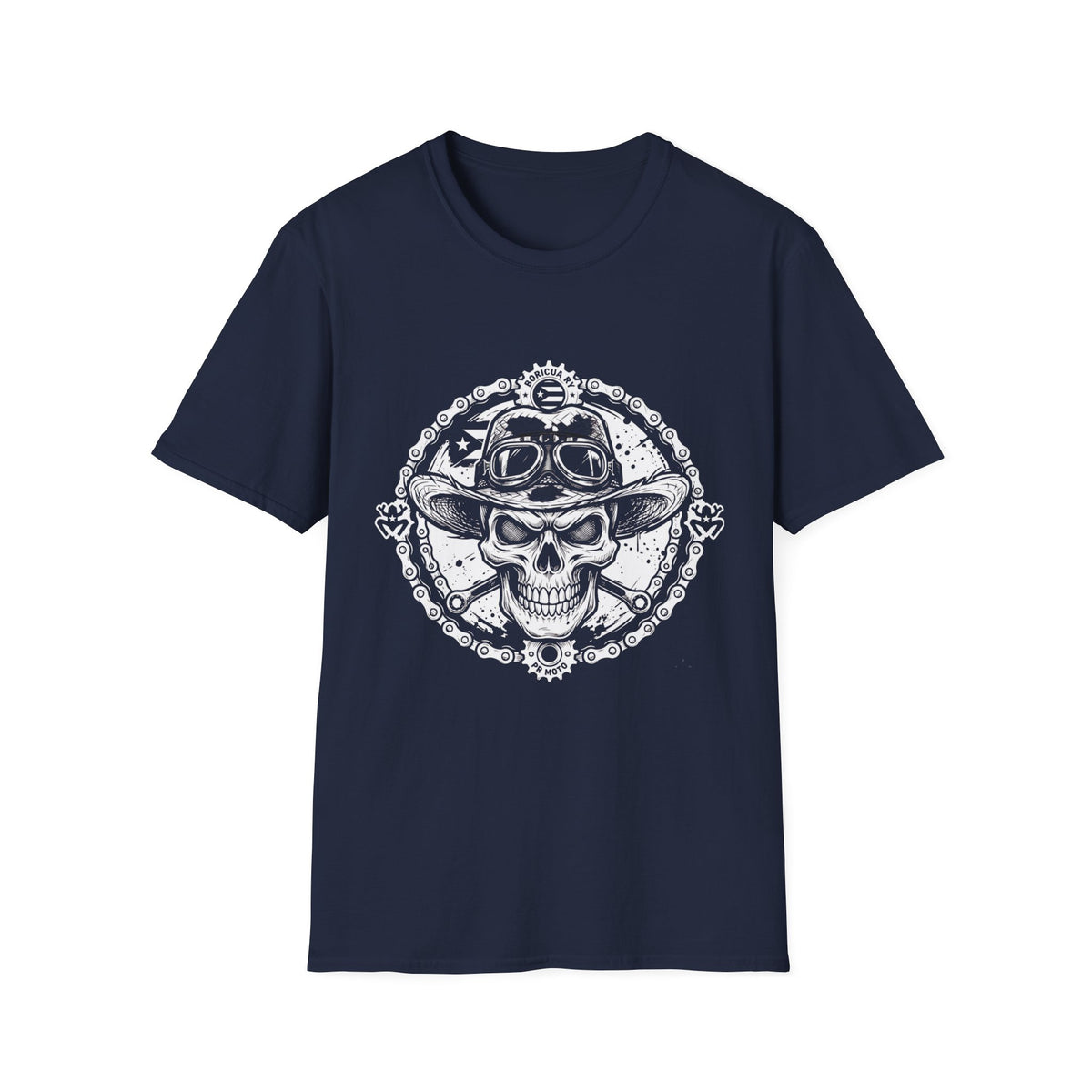 Skull Biker With Hat