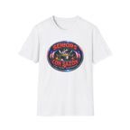 Seniors Con Sazón T-Shirt — Funny Hispanic Senior Chef Gift