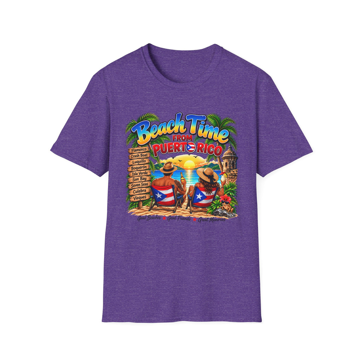 Beach Time From Puerto Rico 1 T-Shirt