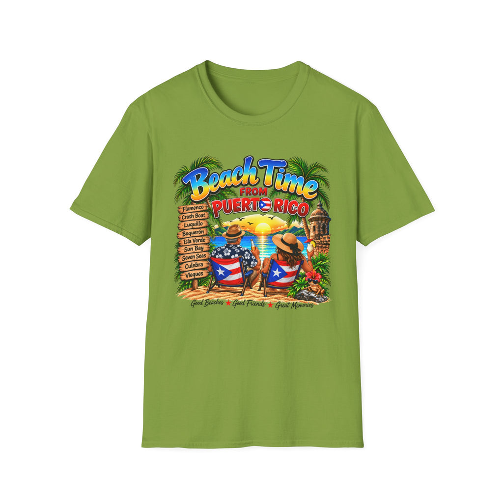 Beach Time from Puerto Rico T-Shirt
