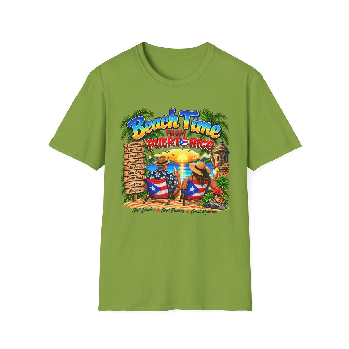 Beach Time from Puerto Rico T-Shirt