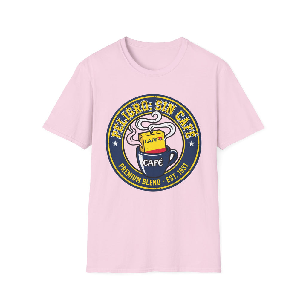 Peligro: Sin Cafe T-Shirt