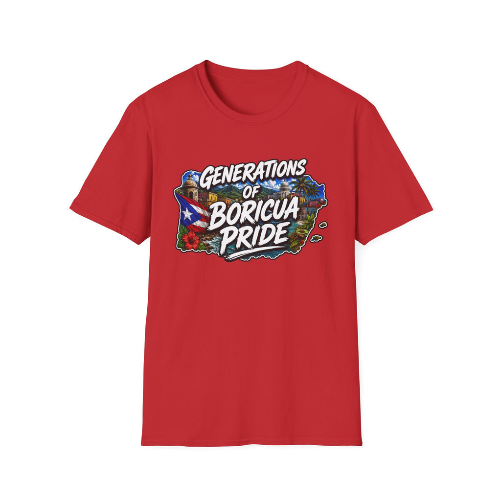 Generations of Boricua Pride T-Shirt