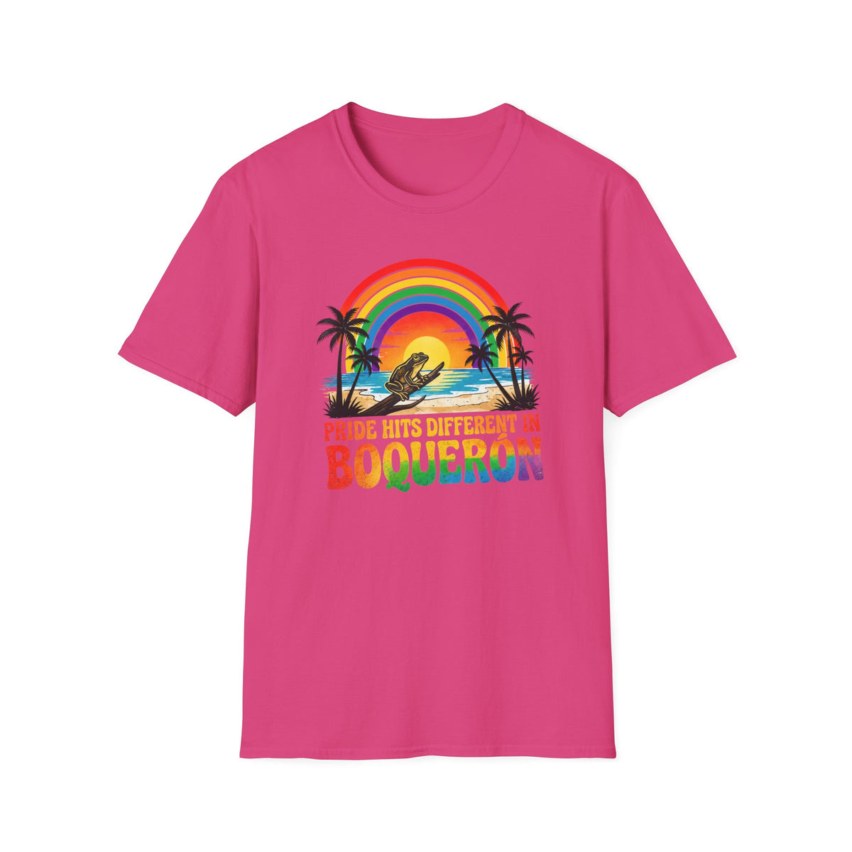 Boquerón Pride Rainbow T-Shirt