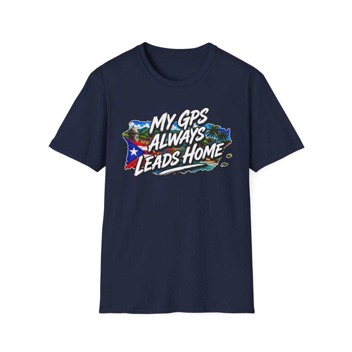 "My GPS Always Leads Home" T-Shirt