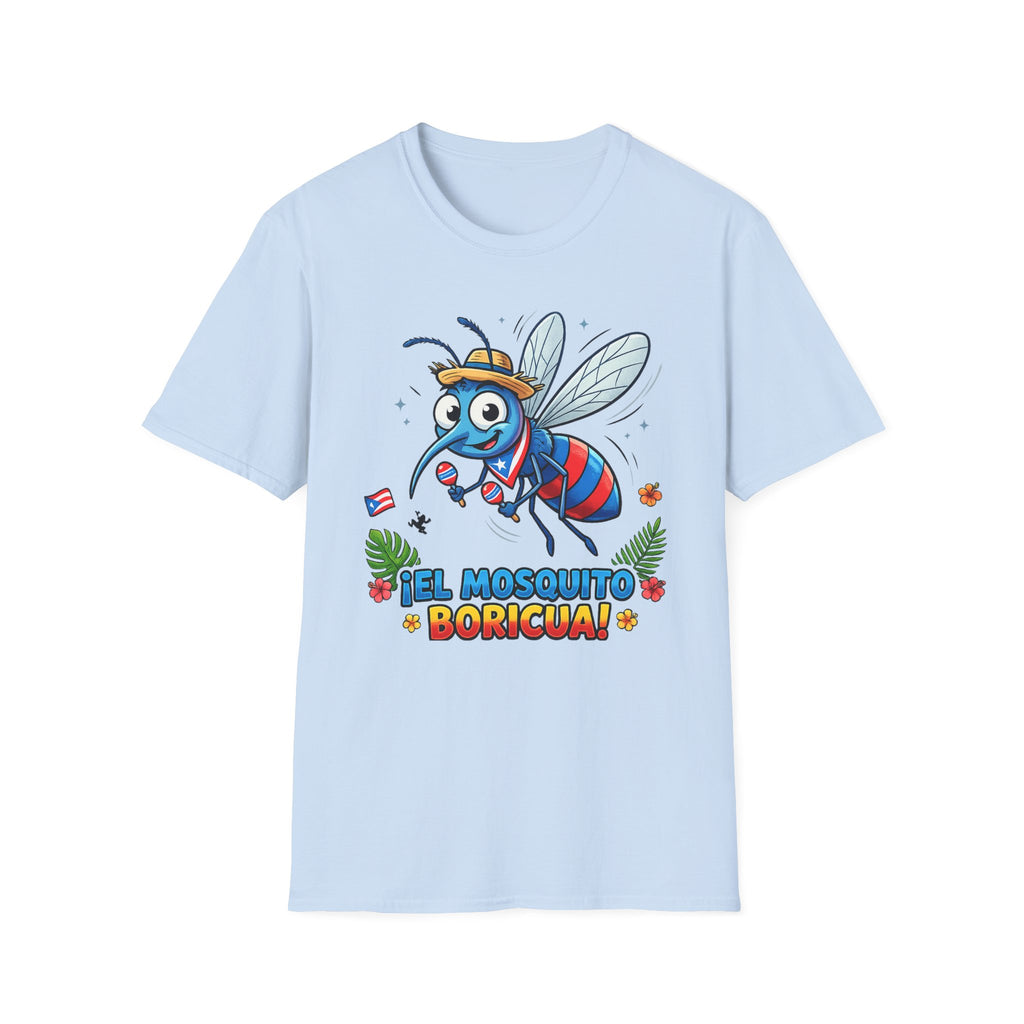 Mosquito Boricua T-Shirt — Cute Patriotic Puerto Rico Insect Tee