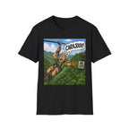 Zipline Adventure T‑Shirt — 'CARAJOOO!' Funny Ziplining Graphic Tee