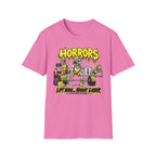 Horrors Weightlifting Skeletons T-Shirt