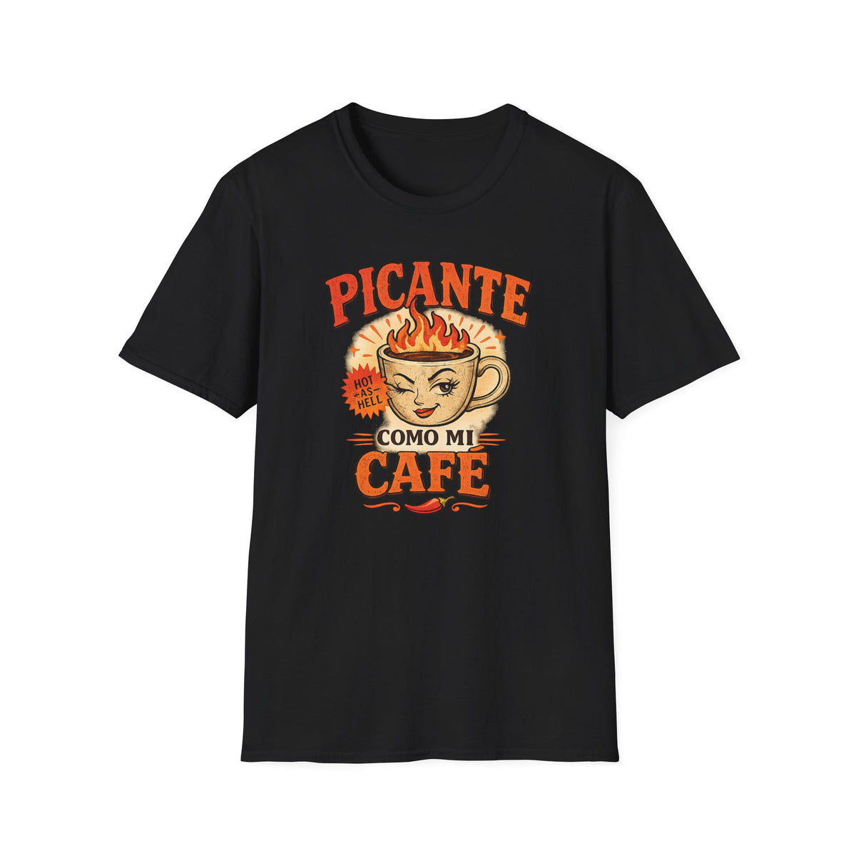 'Picante Como Mi Café' T-Shirt