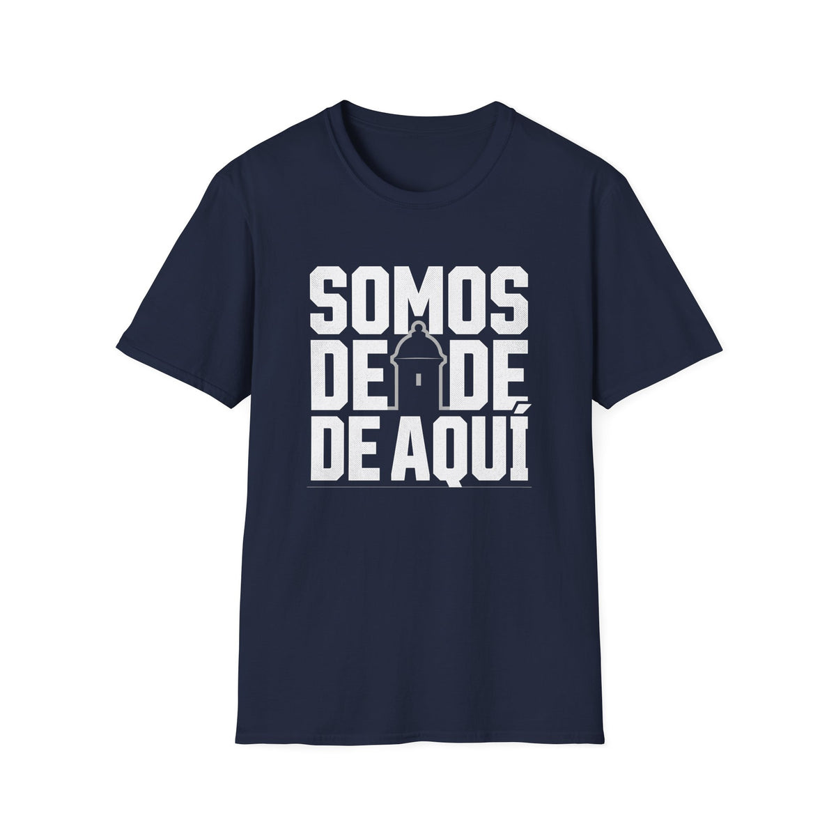 Somos De Aquí T-Shirt — Latino Pride Puerto Rican Neighborhood Tee