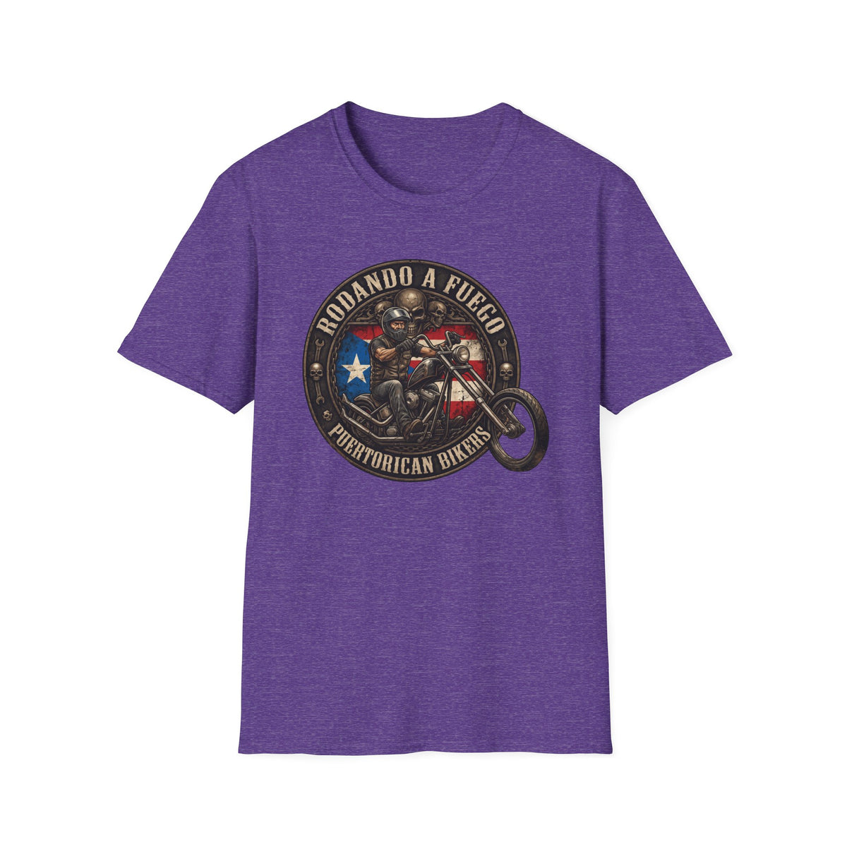 Rodando a Fuego Motorcycle T‑Shirt