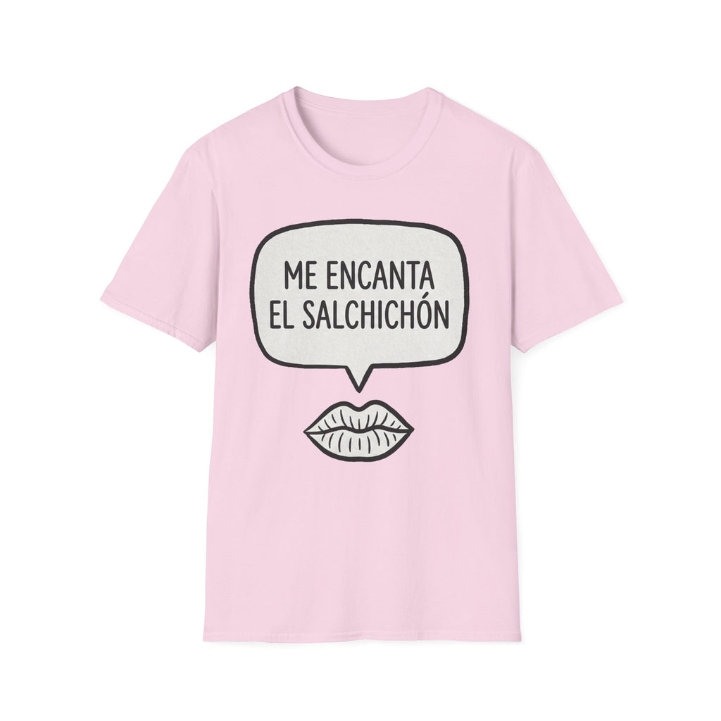 "Me Encanta El Salchichón" Spanish Foodie Graphic T-Shirt