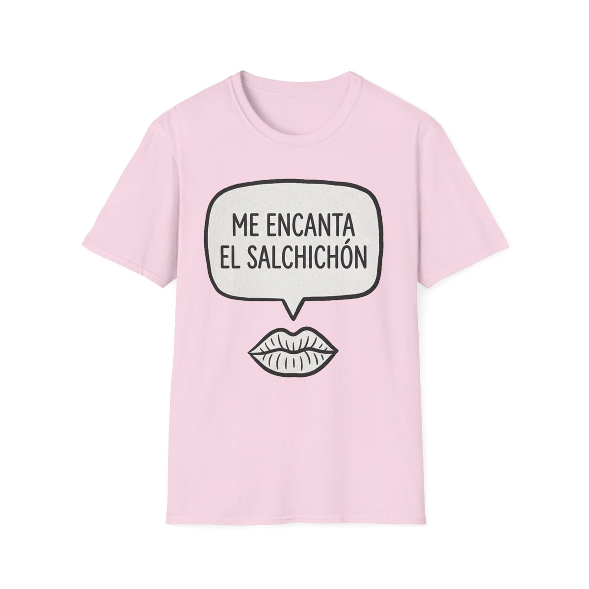 "Me Encanta El Salchichón" Spanish Foodie Graphic T-Shirt