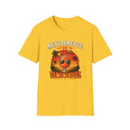 T-Shirt — "Mentalmente de Vacaciones" Tropical Sunset Graphic Tee