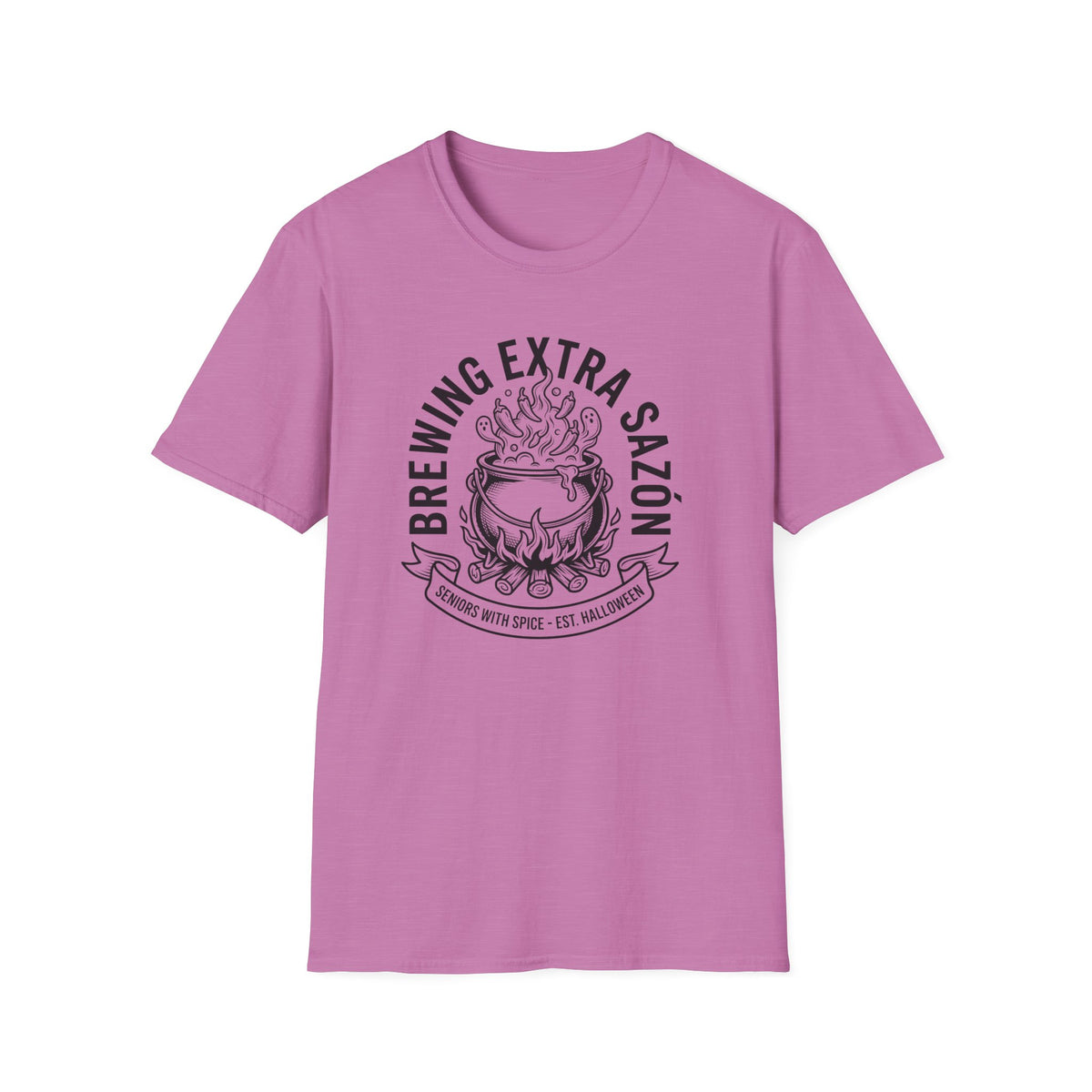 Brewing Extra Sazón Cooking Cauldron T-Shirt