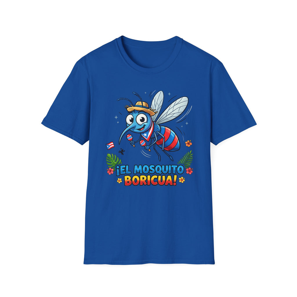 Mosquito Boricua T-Shirt — Cute Patriotic Puerto Rico Insect Tee