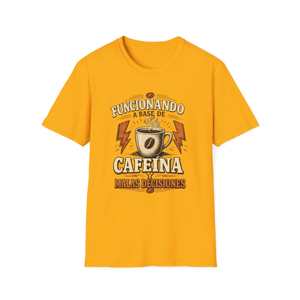 "Funcionando a Base de Cafeína" T-Shirt