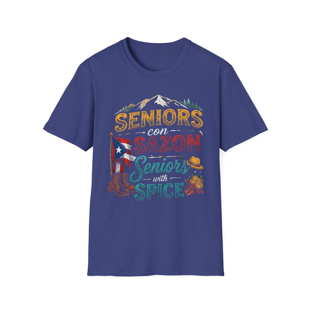 Seniors con Sazón Mountain T-Shirt
