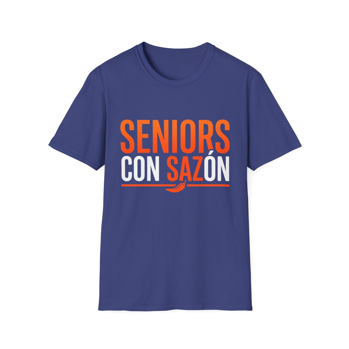 Seniors Con Sazón Orange T-Shirt