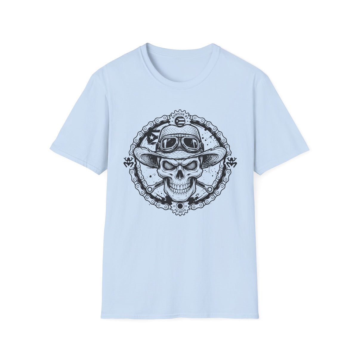 Skull Biker With Hat