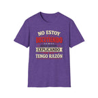 No Estoy Discutiendo Spanish Phrase T‑Shirt — "Solo Estoy Explicando" Graphic Tee