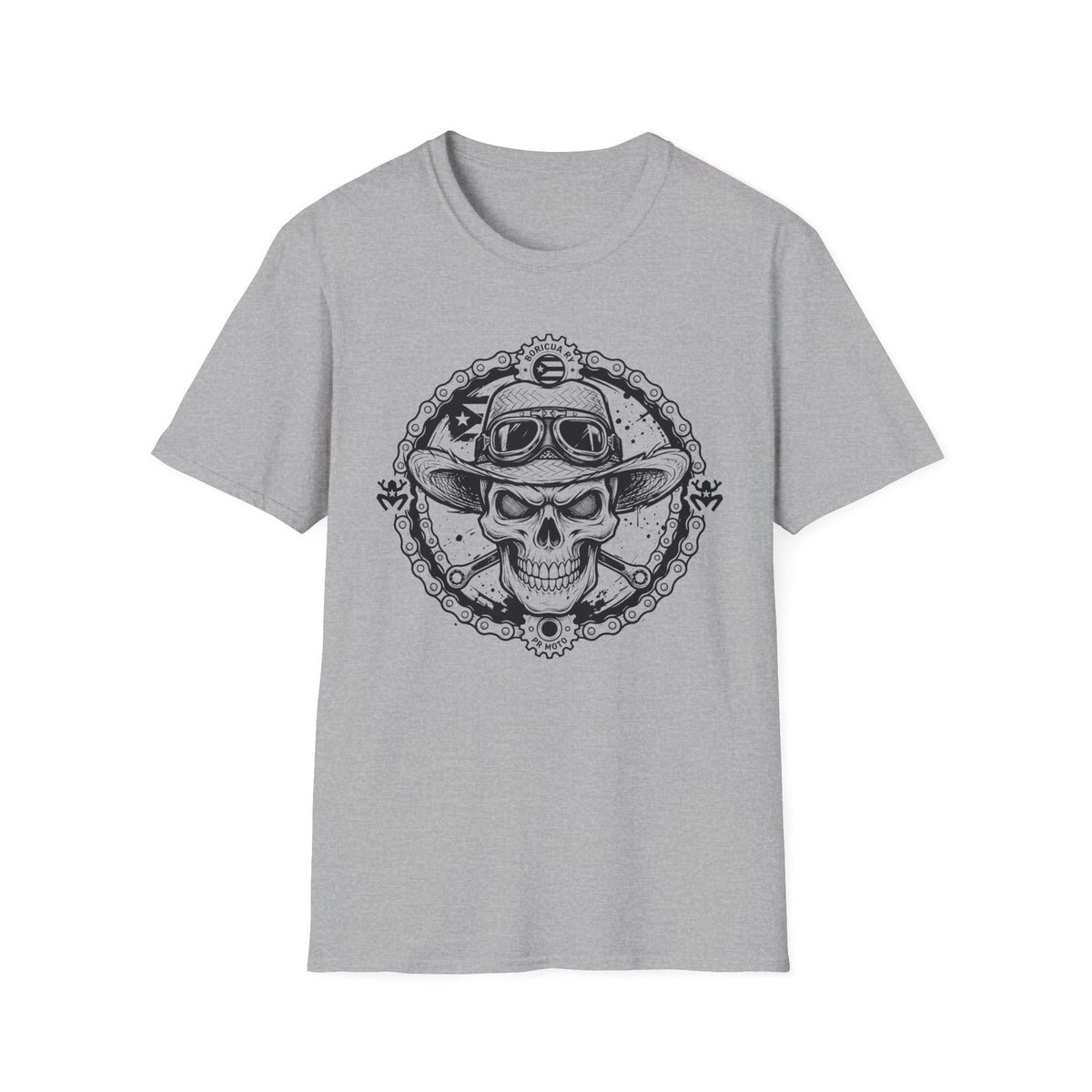 Skull Biker With Hat