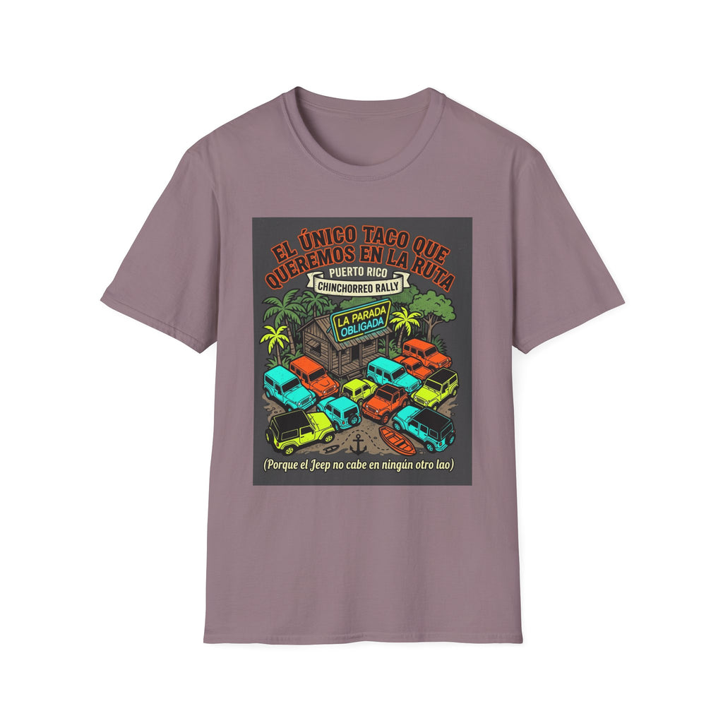 El Único Taco Que Queremos en la Ruta T-Shirt | Puerto Rico Chinchorrero Rally Design