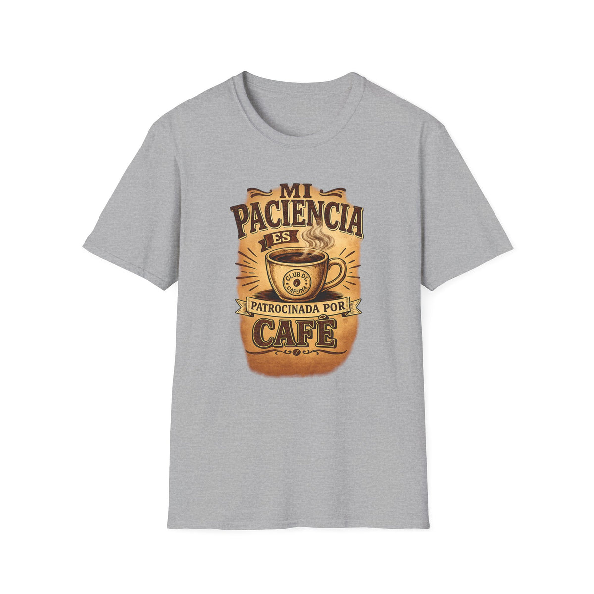 Mi Paciencia Es Patrocinada Por Café T-Shirt
