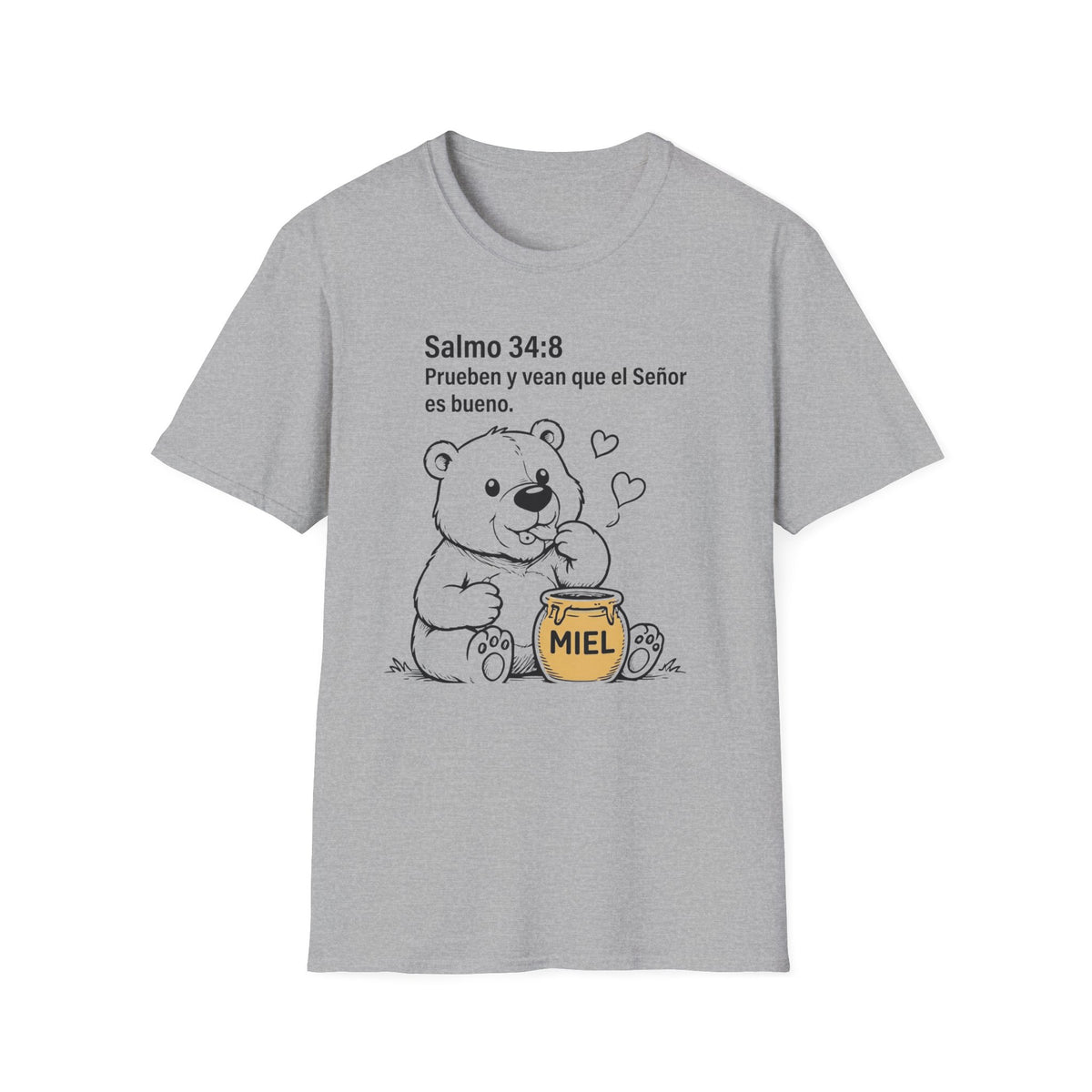 Salmo 34:8 "Prueben y vean que el Señor es bueno" T-Shirt