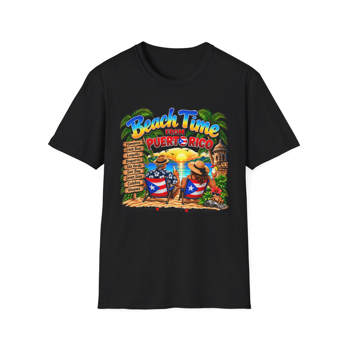 Beach Time from Puerto Rico T-Shirt