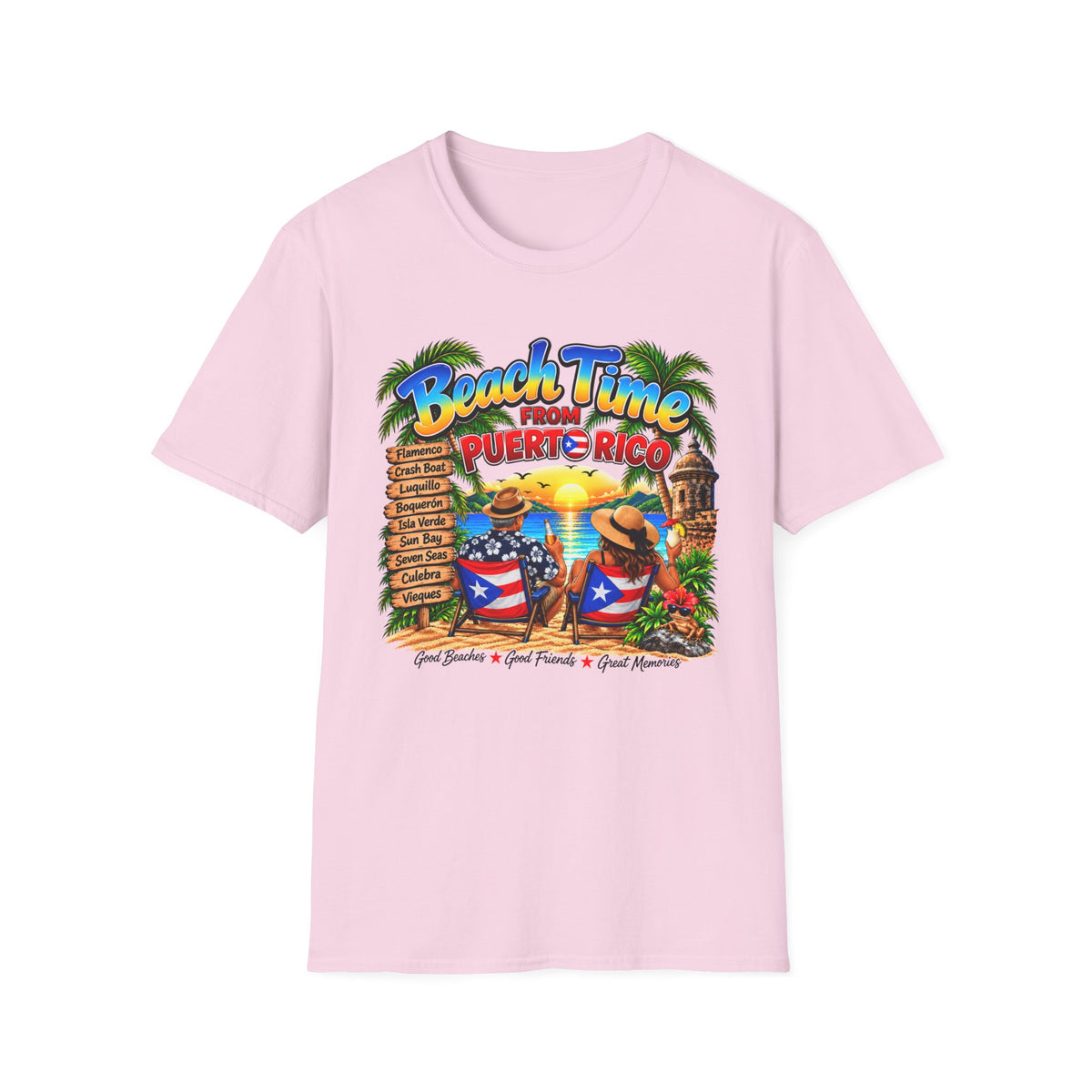 Beach Time from Puerto Rico T-Shirt