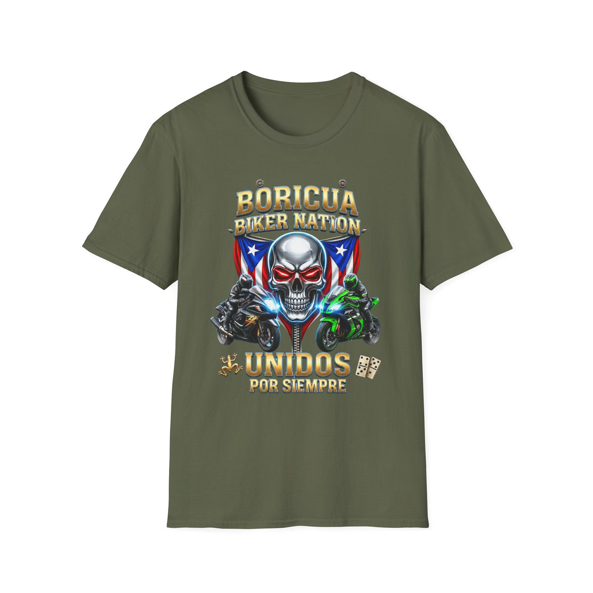 Boricua Biker Nation T-Shirt