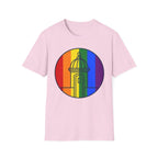 Rainbow Lighthouse T-Shirt — Pride Flag Lighthouse Graphic Tee