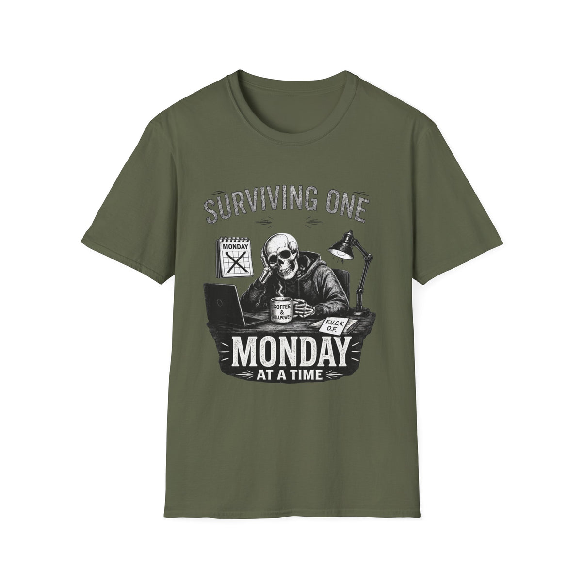 Surviving One Monday at a Time T-Shirt
