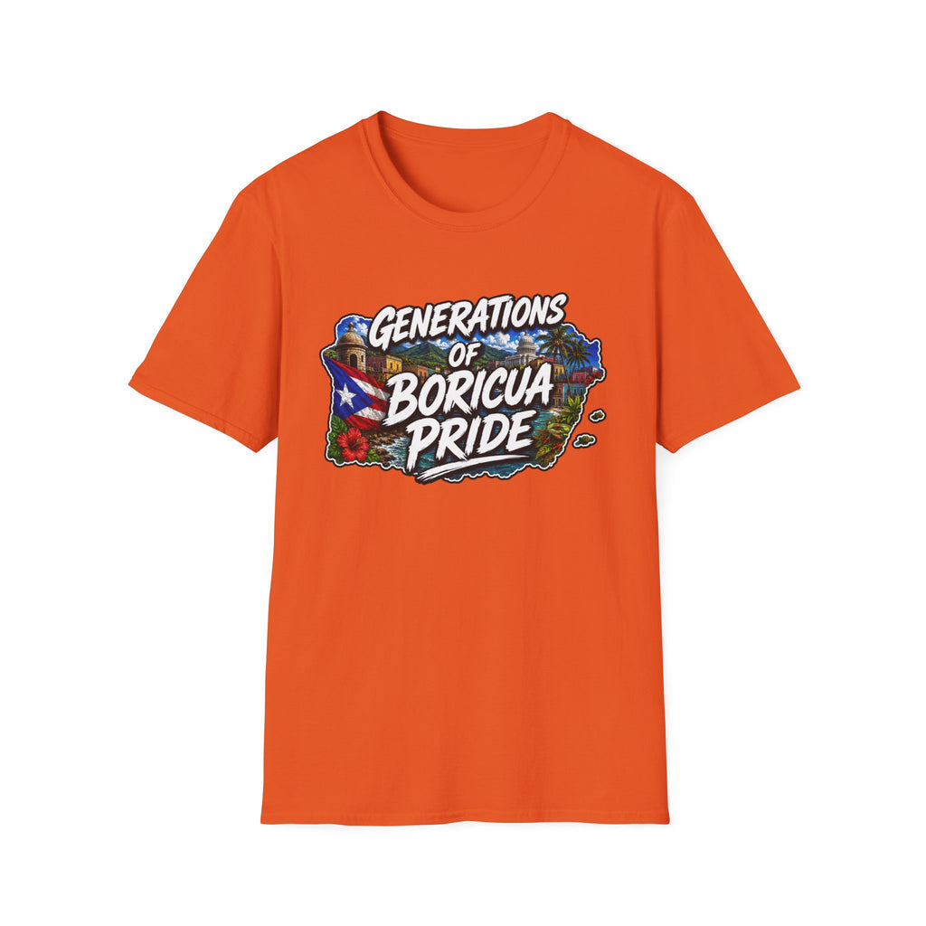 Generations of Boricua Pride T-Shirt