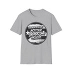 Advertencia Actitud Boricua T-Shirt | Puerto Rican Pride, Retro Badge Design